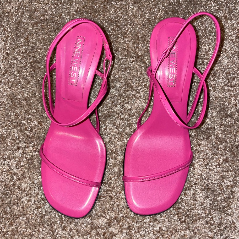 Pink heels